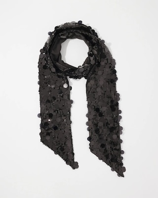 Sequin Skinny Scarf | White House Black Market